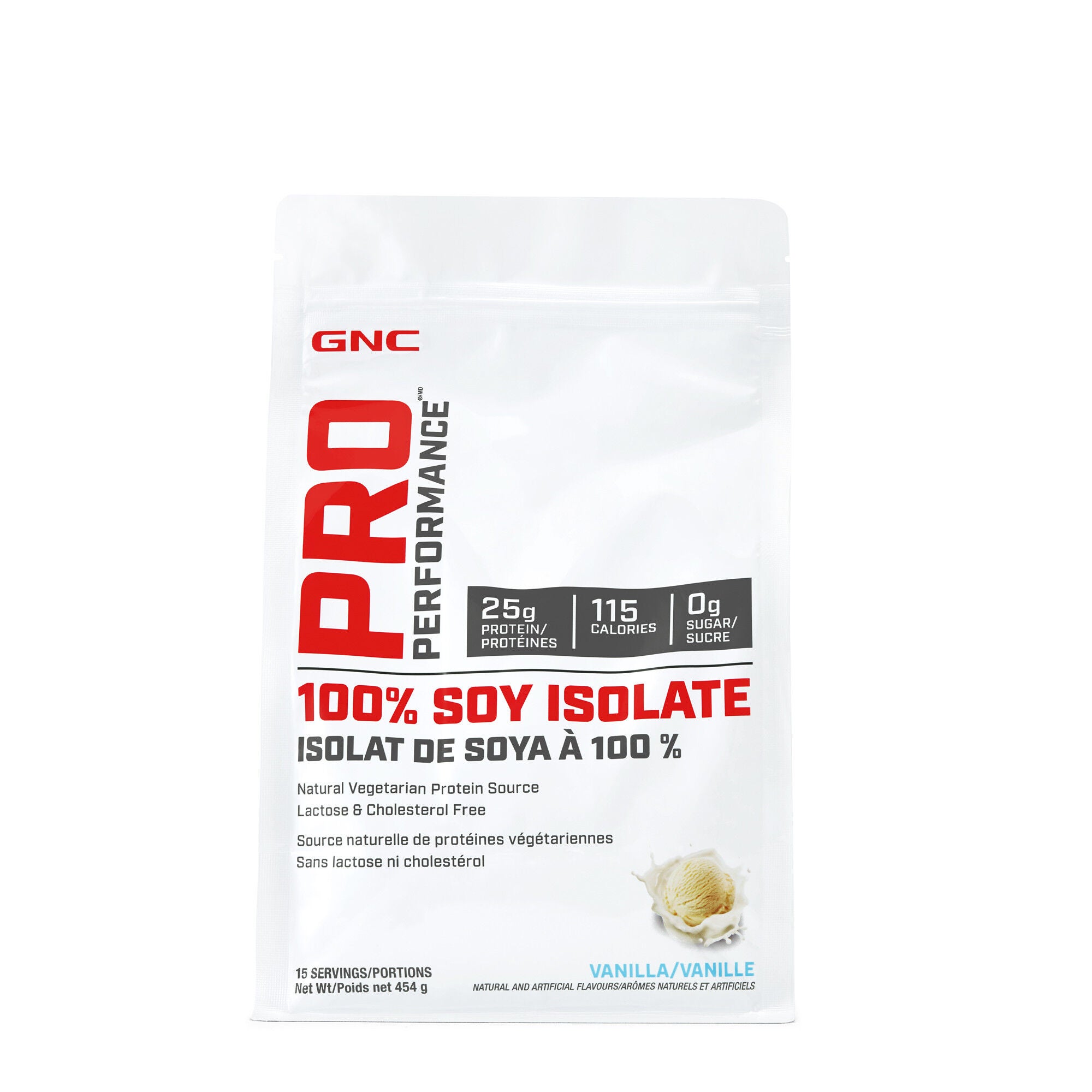 ISOLAT DE SOYA &Agrave; 100&nbsp;% Vanille | GNC
